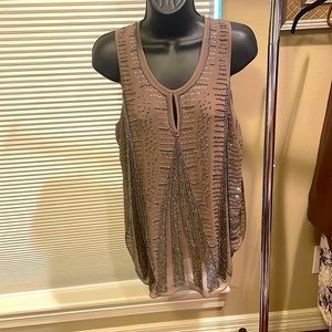 Boston Proper Beaded Top